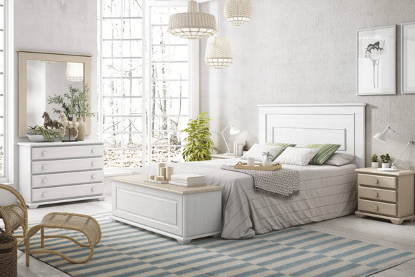 Muebles blancos para dormitorio