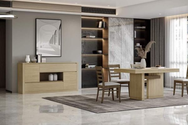 Muebles salón estilo japandi Muebles salón estilo japandi